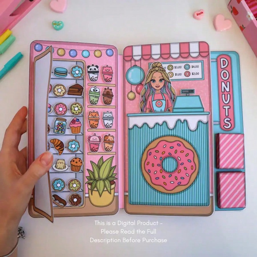 Art Craft For 3 Year Old - Kit de jeu d'imitation pour boutique