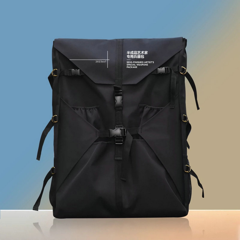 Art Portfolio Bag - Sac à dos noir pour planche