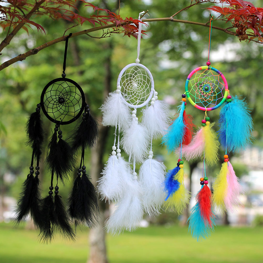 Art Craft Yarn - 10 pièces d'accessoires pour attrape-rêves, ensemble