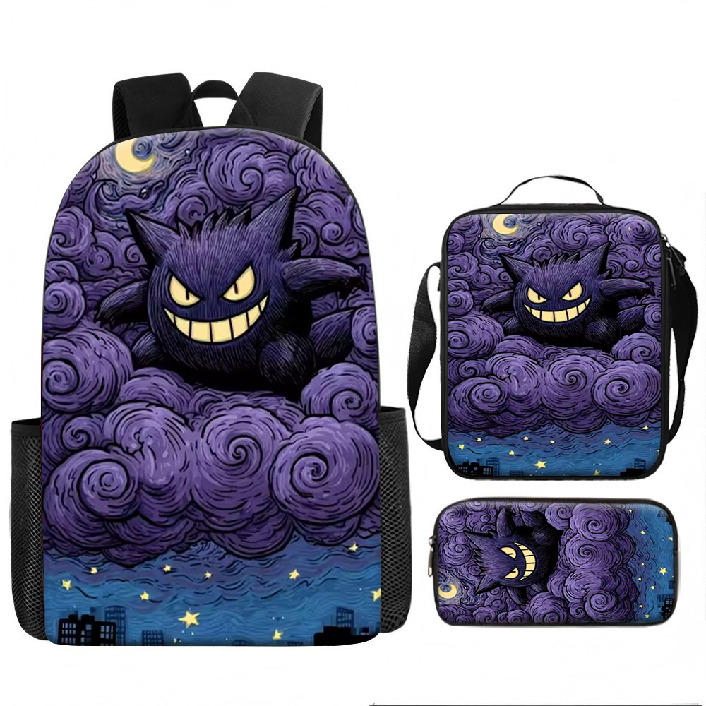 Art Portfolio Bag - Sac pour enfants, Pokémon, Gengar, ensemble