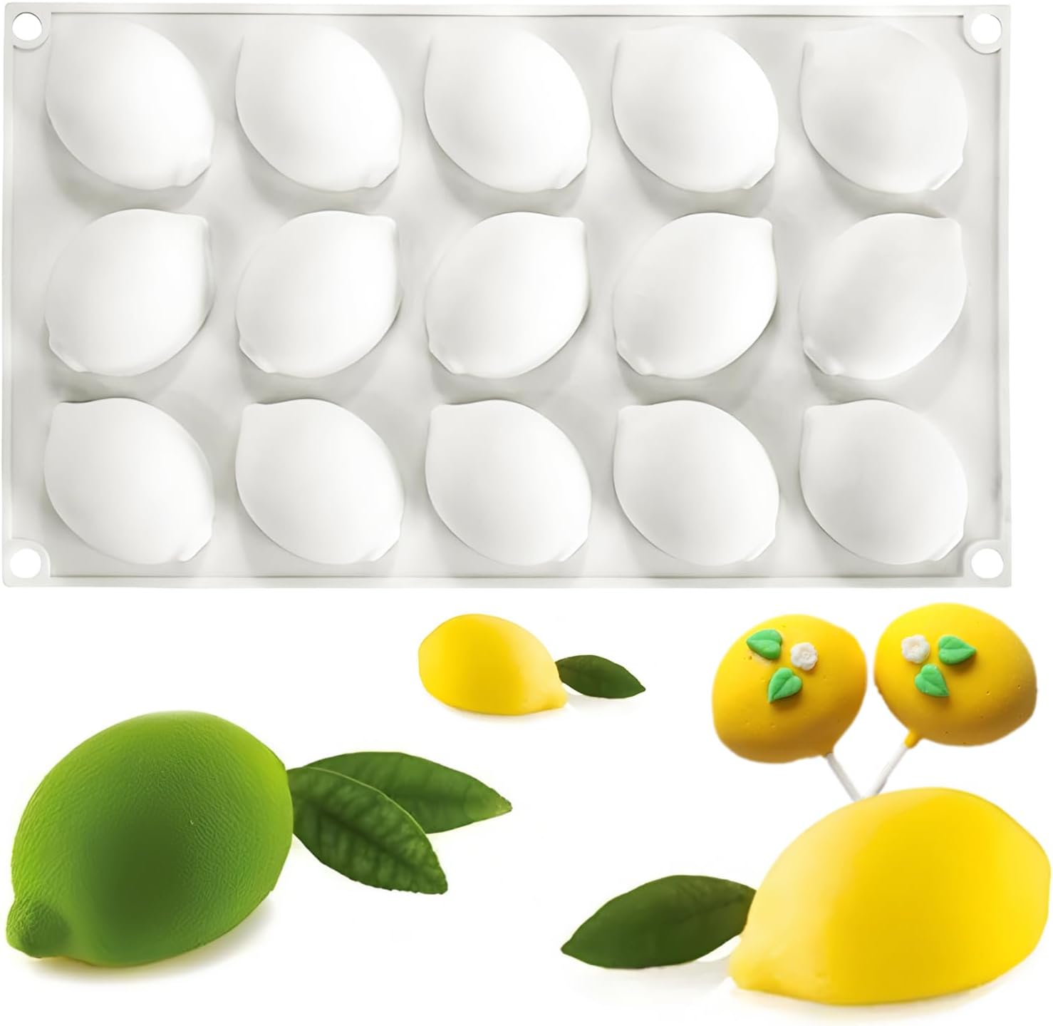 Art Craft Ice Cream - Moule en silicone à 15 cavités