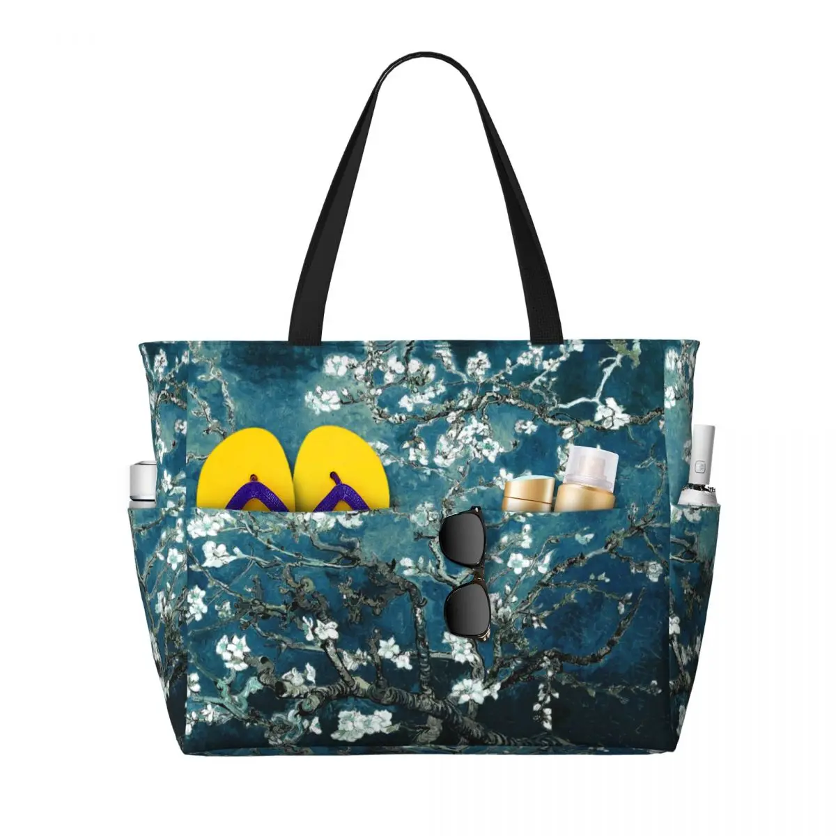 Art Portfolio Bag - Sac fourre-tout personnalisé Van Gogh fleurs