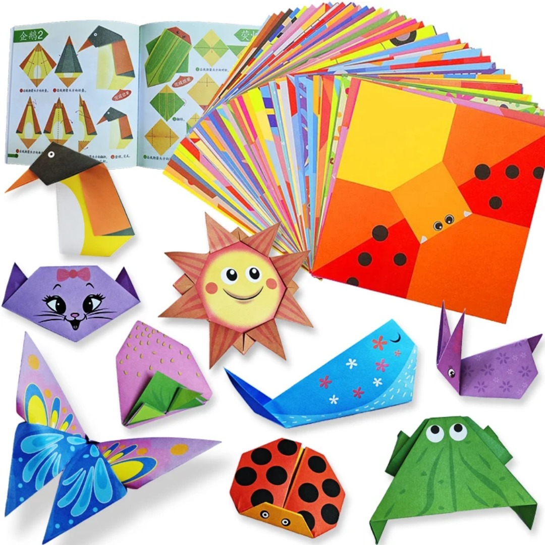 Art Craft For 3 Year Old - Nouveau kit d'origami, 30 feuilles de