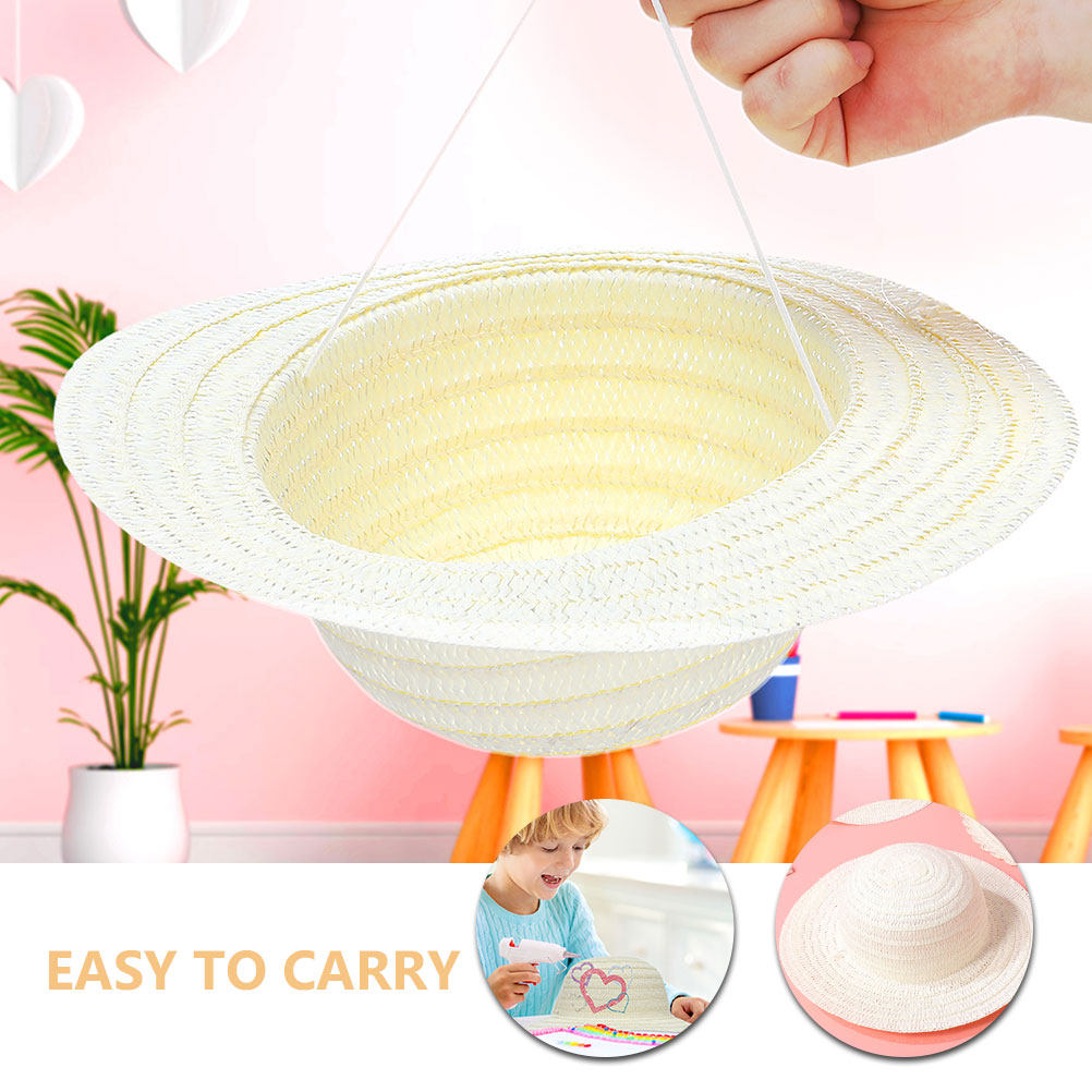 8 chapeaux de paille DIY pour  - Art Craft Party avis et prix