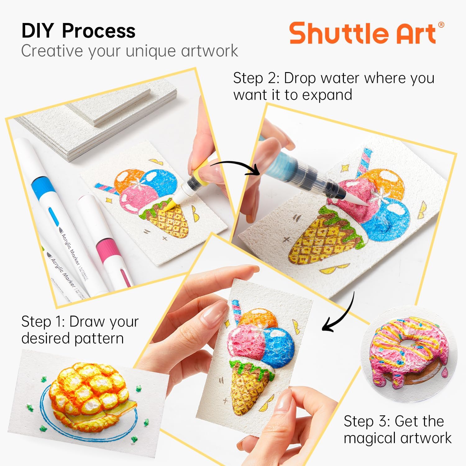 Ensemble de papier de peinture - Art Craft With Paper avis et prix