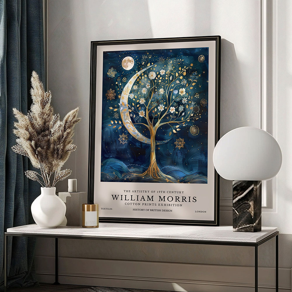Affiche rétro William Morris l - Art Craft William Morris avis et prix