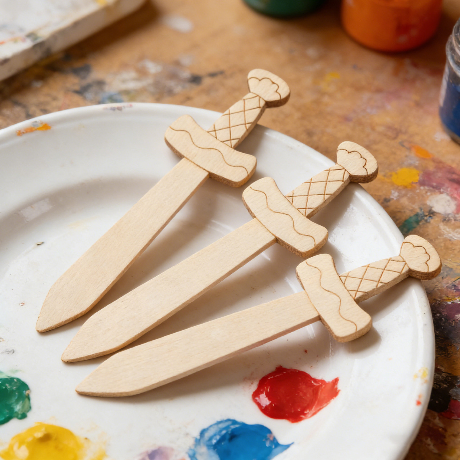 20 Épées en Bois à Découper No - Art Craft Party avis et prix