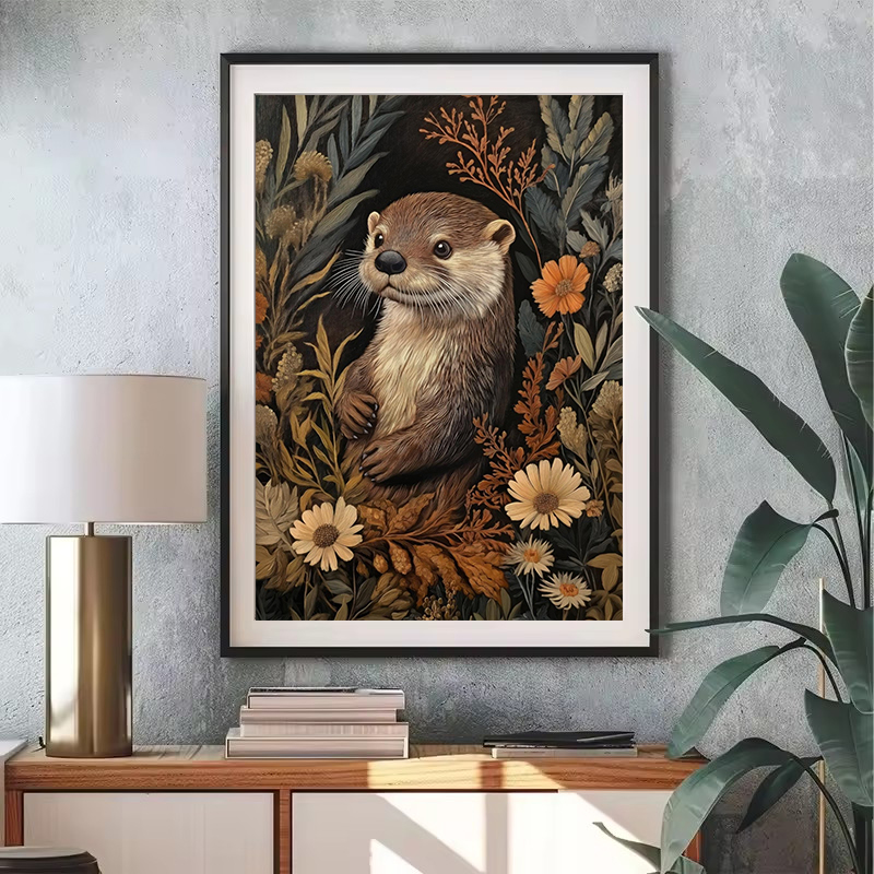 Affiche de Portrait Vintage Wi - Art Craft William Morris avis et prix