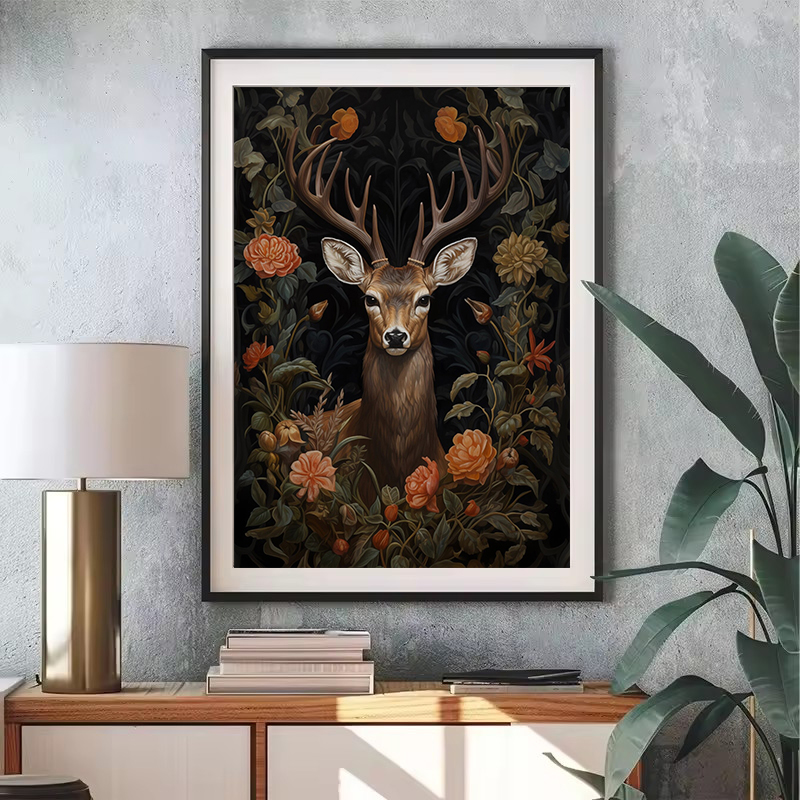 Affiche de Portrait Vintage Wi - Art Craft William Morris avis et prix