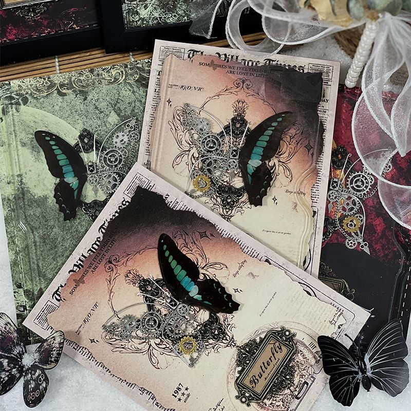 Kit DIY Cadre Papillon Steampu - Art Craft With Paper avis et prix