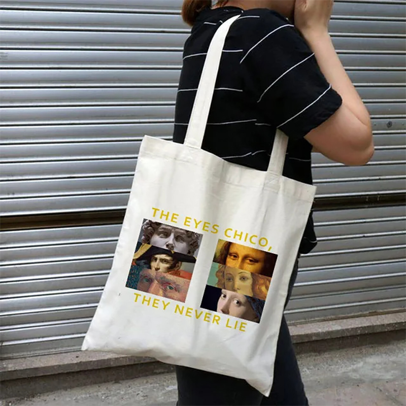 Sac à main en toile The Eyes C - Art Portfolio Bag avis et prix