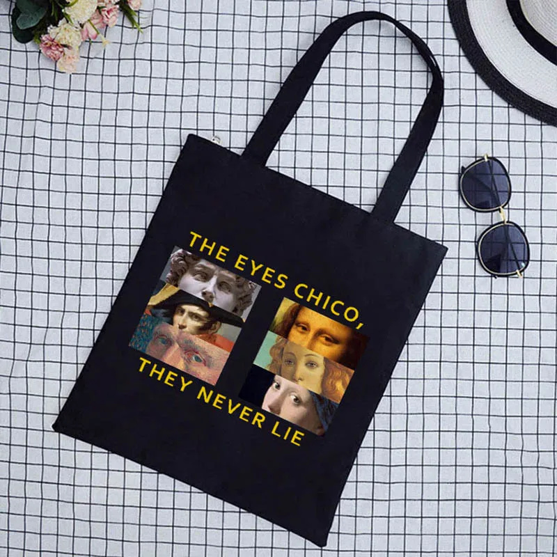 Sac à main en toile The Eyes C - Art Portfolio Bag avis et prix