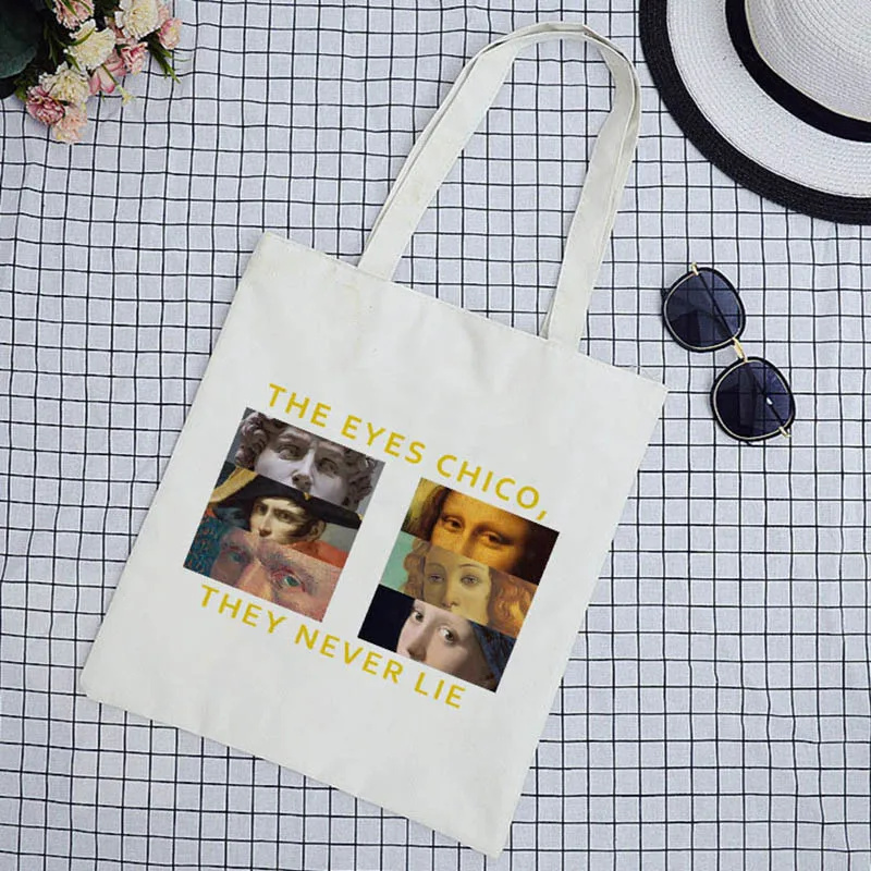 Sac à main en toile The Eyes C - Art Portfolio Bag avis et prix