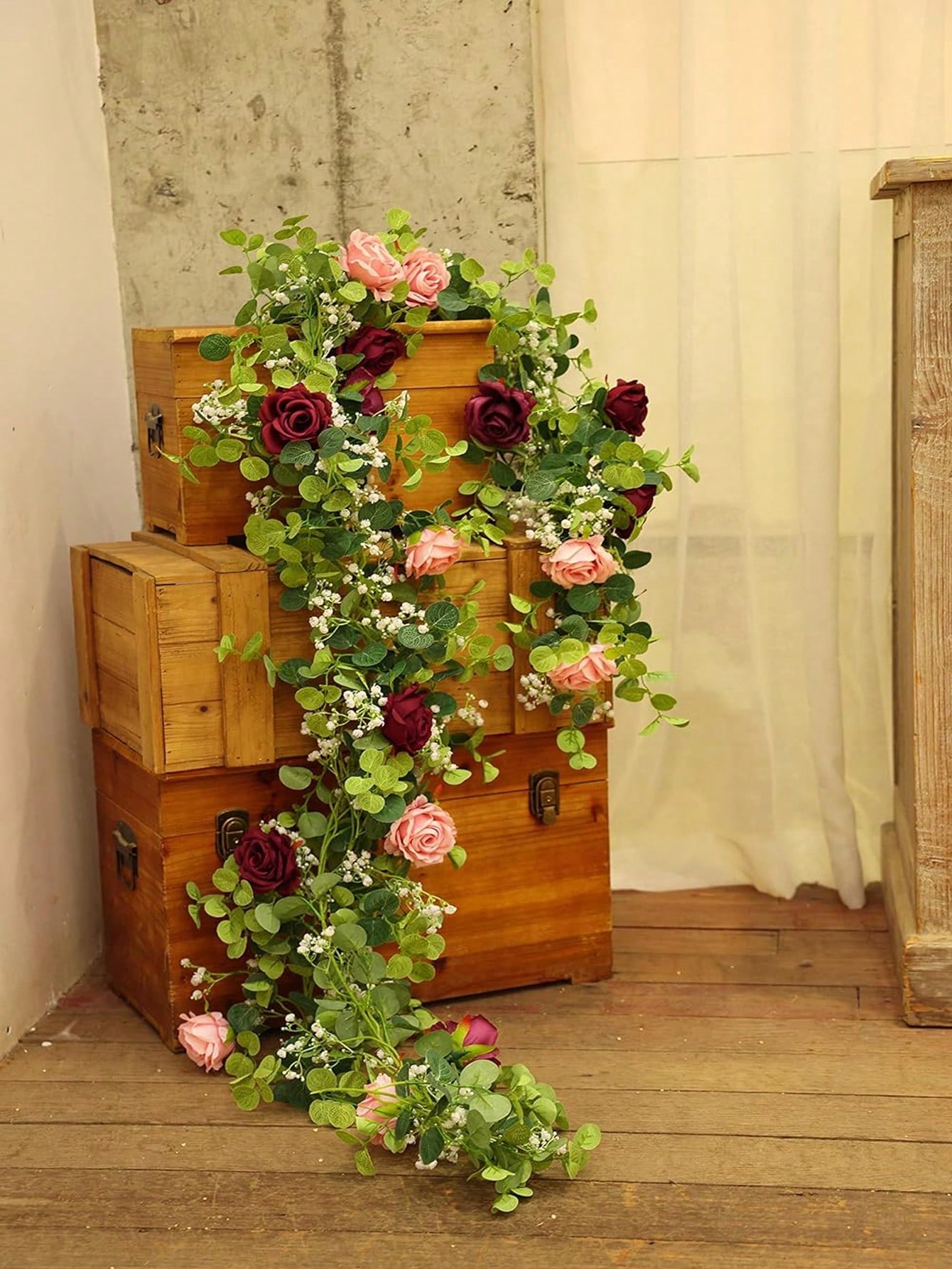 Vigne d'eucalyptus artificiell - Art Craft For 3 Year Old avis et prix