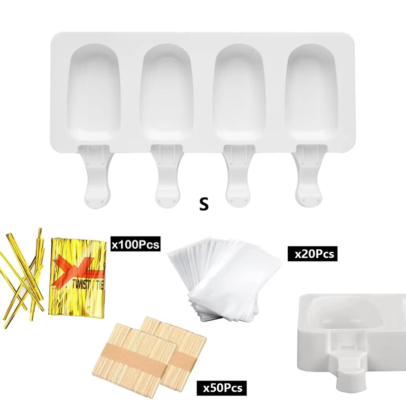 Lot de 4 grands moules à sucet - Art Craft Ice Cream avis et prix