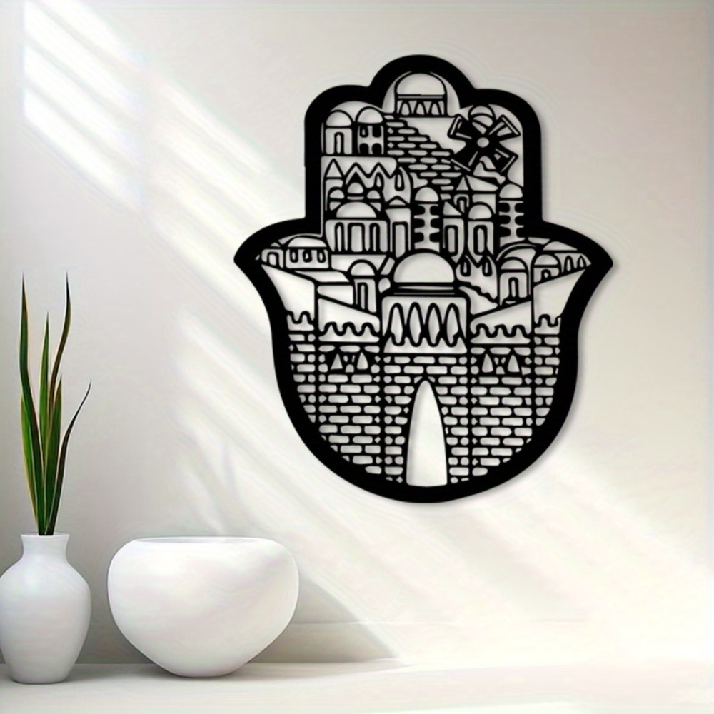 CIFBUY Art mural en fer, archi - Art & Craft Village Pondicherry avis et prix
