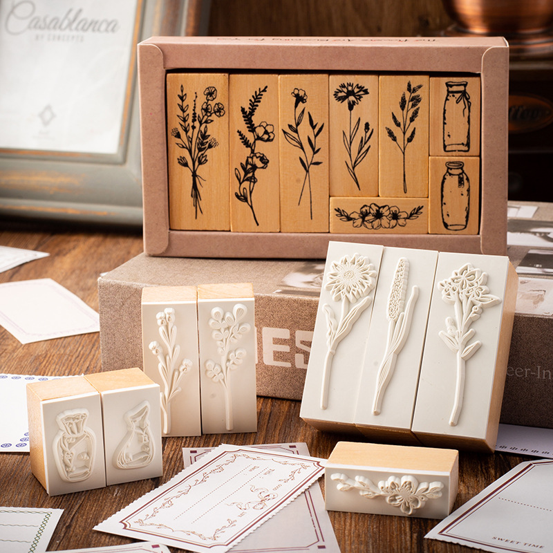 Ensemble combiné en bois de Lo - Art Craft Vase avis et prix