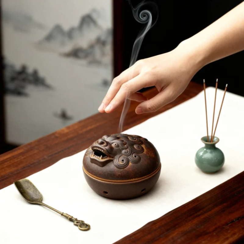 Brûleur d'encens Dragon rétro  - Art Craft Room Ideas avis et prix