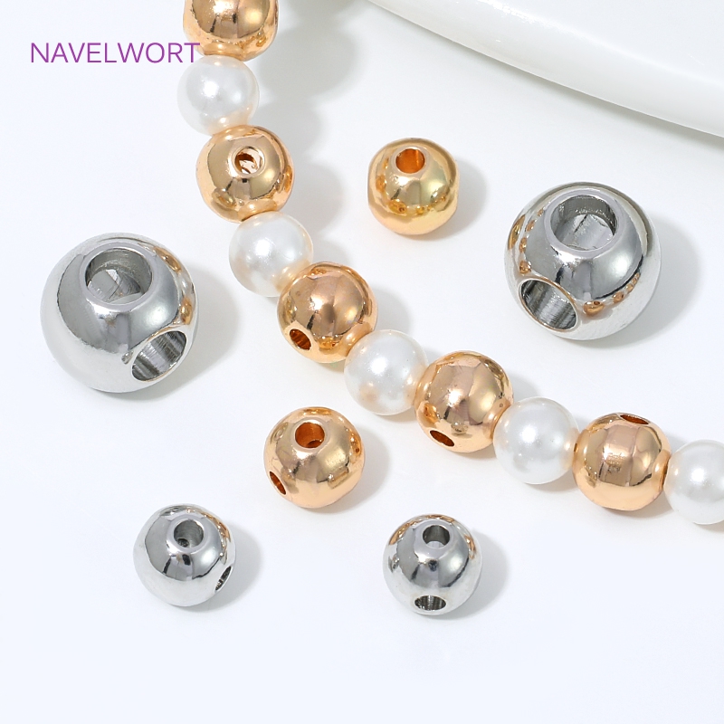 Perles d'espacement rondes pla - Art Craft Making avis et prix