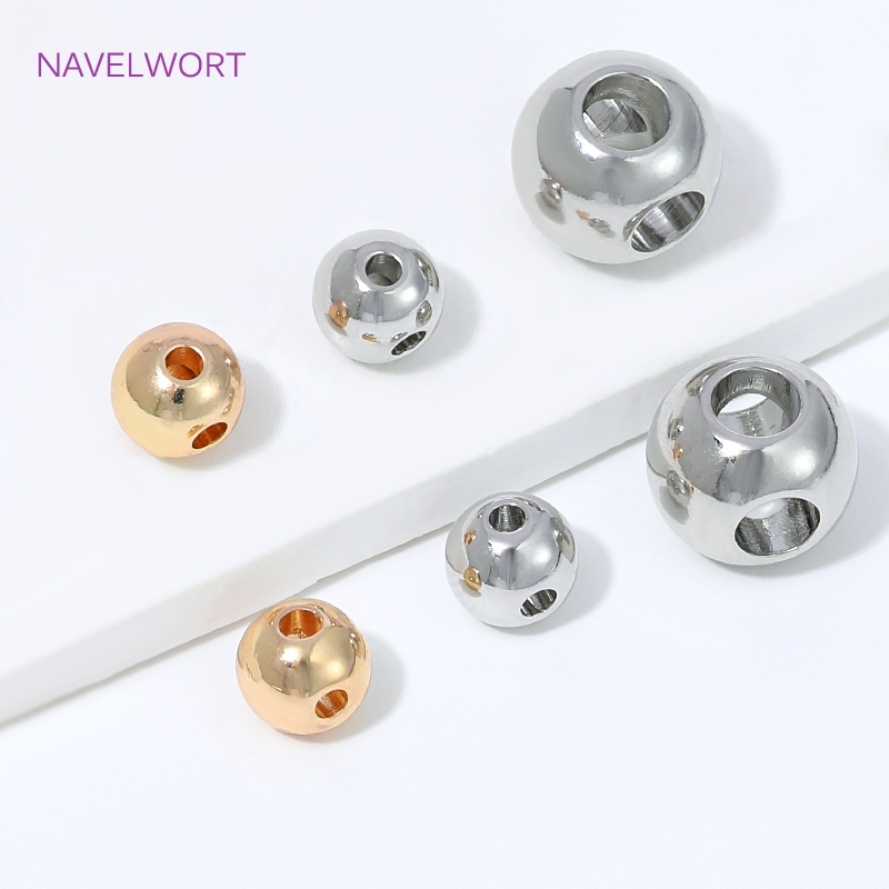 Perles d'espacement rondes pla - Art Craft Making avis et prix