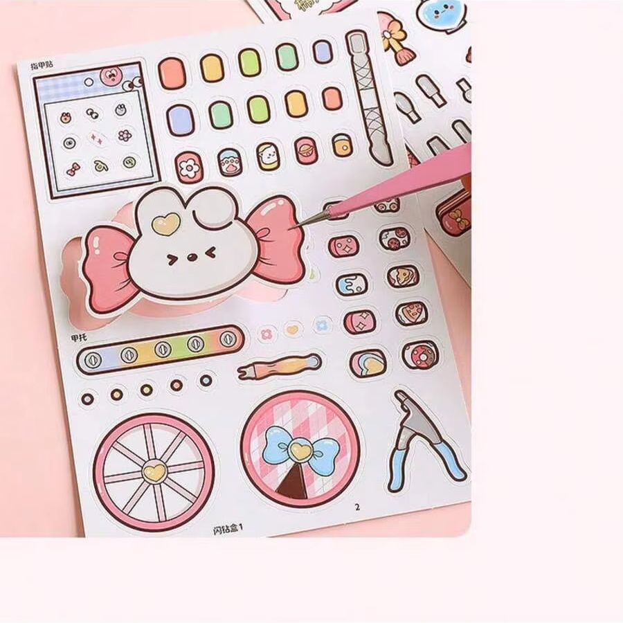 Livre d'autocollants pour salo - Art Craft For 3 Year Old avis et prix