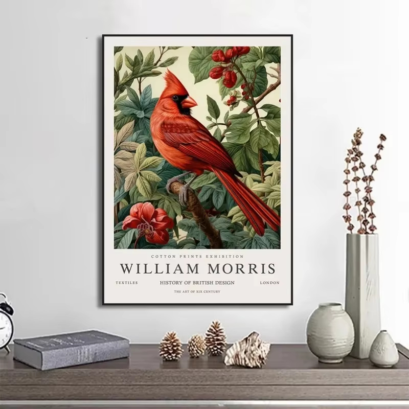 Affiche d'exposition de musée  - Art Craft William Morris avis et prix