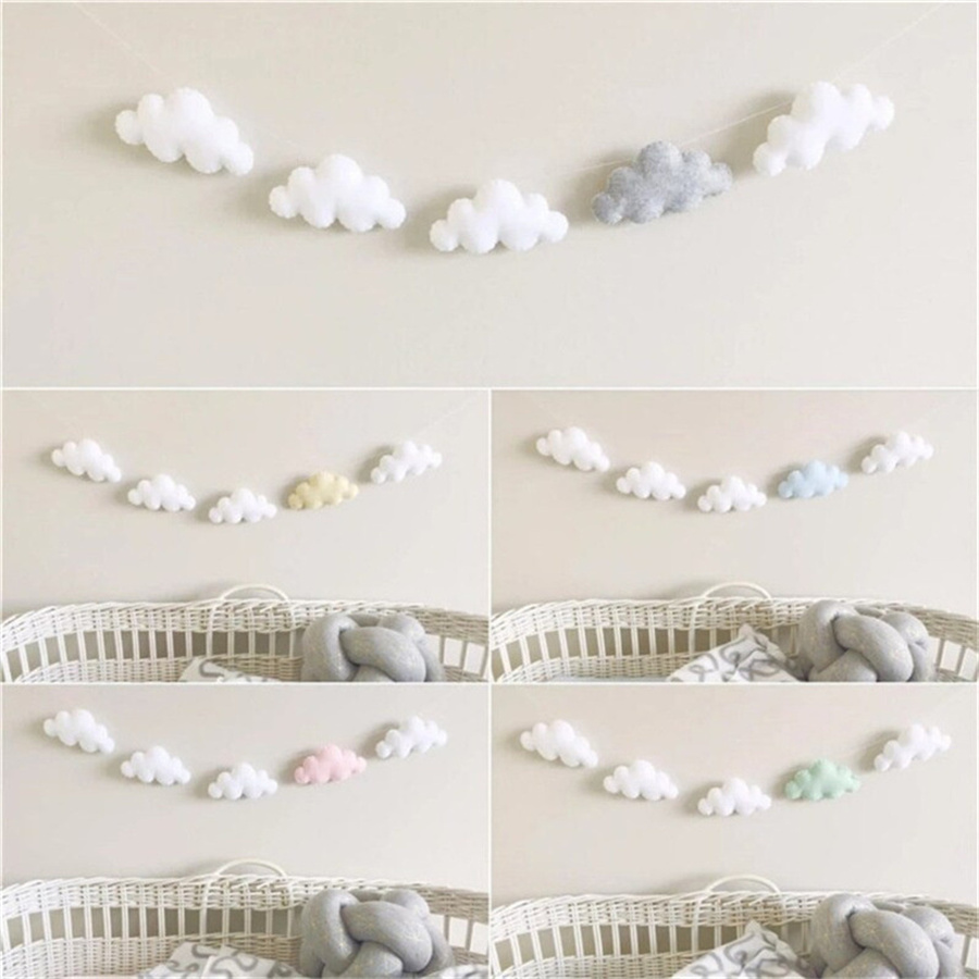 Guirlandes de nuages en feutre - Art Craft Party avis et prix